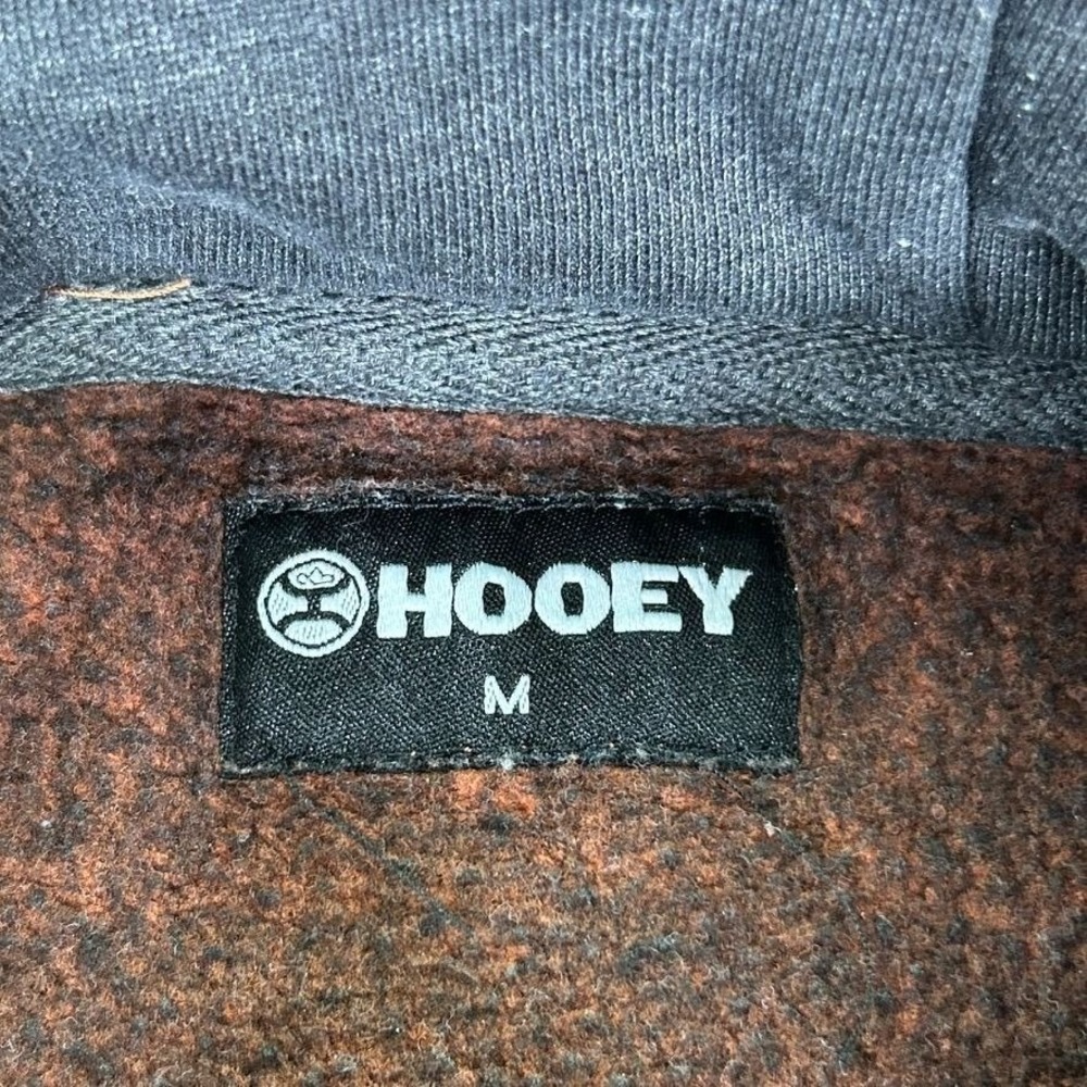 Hooey Marfa Heather Hoody Womens‎ Medium Brown Rust Pullover Western Warm Casual - Picture 4 of 10